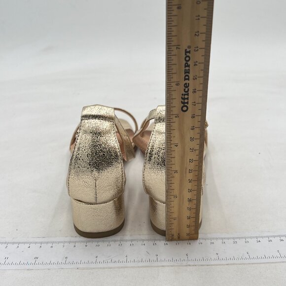 XYD Heels for Women, Open Toe, Ankle Strap, Buckled Low Chunky Block Pumps for W - Picture 4 of 7